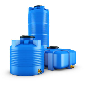 260 Gallon Emergency Water Storage Tank + Accessories