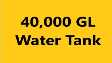 40000 Gallon Water Tank